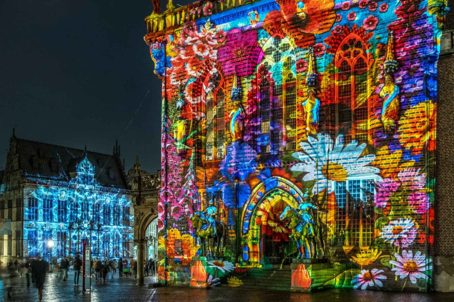 Rathaus Lichter der City 2025 c Jens Hagens